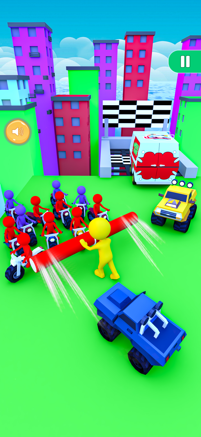 Push Crowd Battle Mania Game