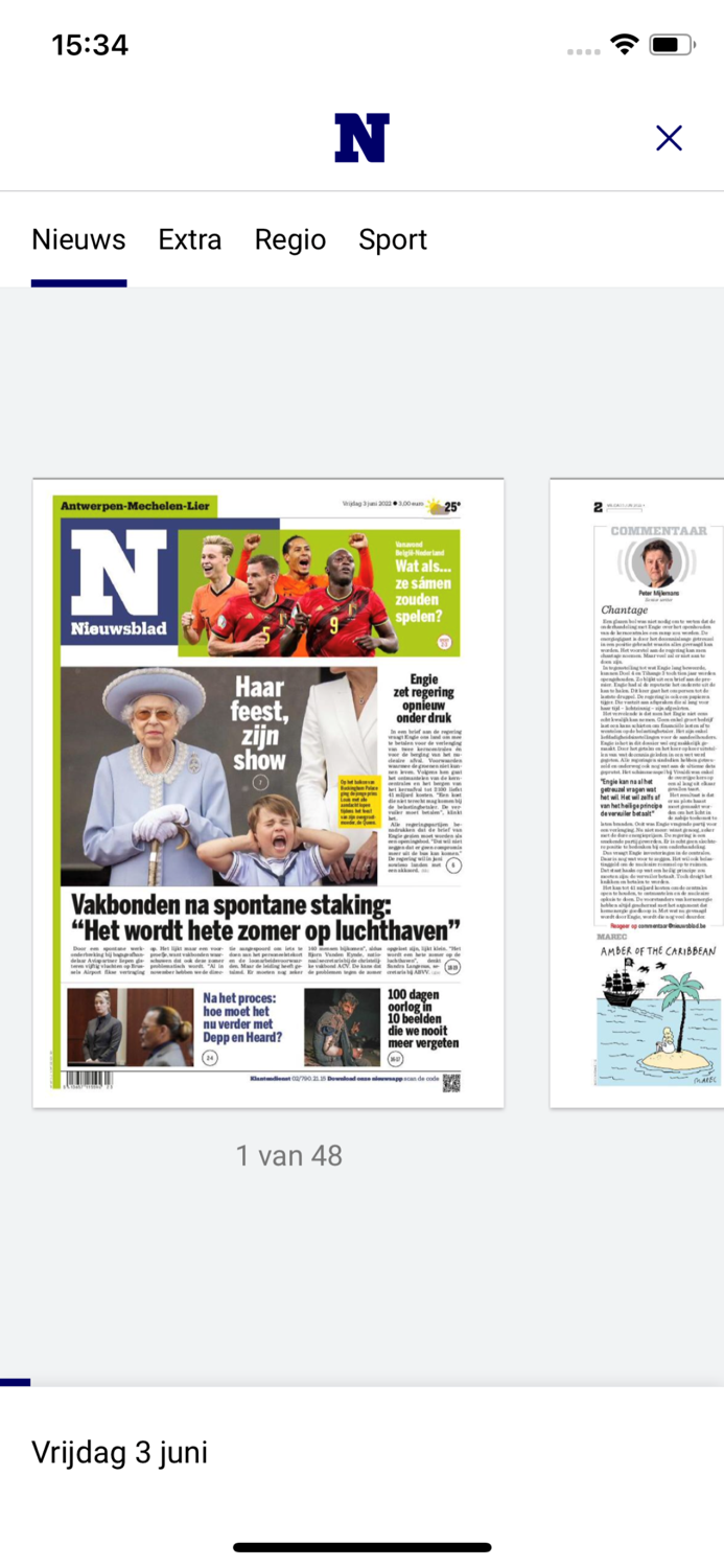 Nieuwsblad Krant