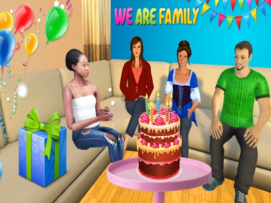 Paper Girl Mom Family Games 3dのおすすめ画像5