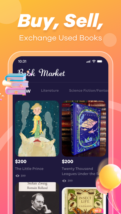 LitChat - Stranger Read & Chat Screenshot