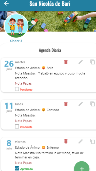 Colegio San Nicolás de Bari Screenshot