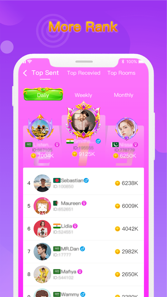 #4. SADIQ - Group Voice Chat Room (iOS) By: 兆霞 石