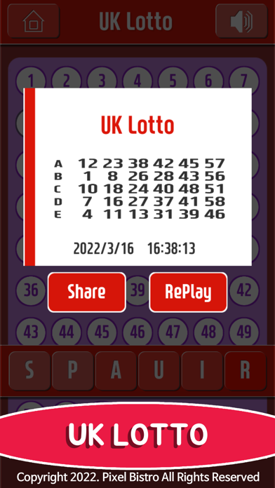 Megaball Europe: Lucky Lotto Screenshot