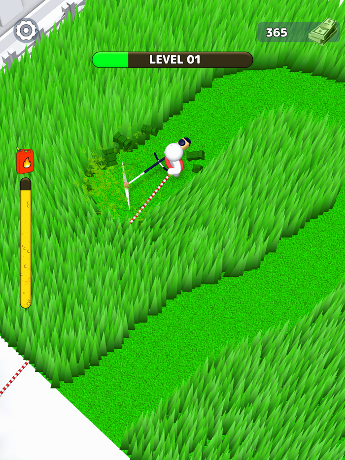 Lawn Mower - Cutting Grass