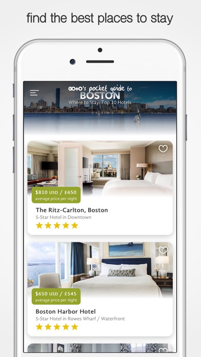 Boston Travel Guide & Tours Screenshot