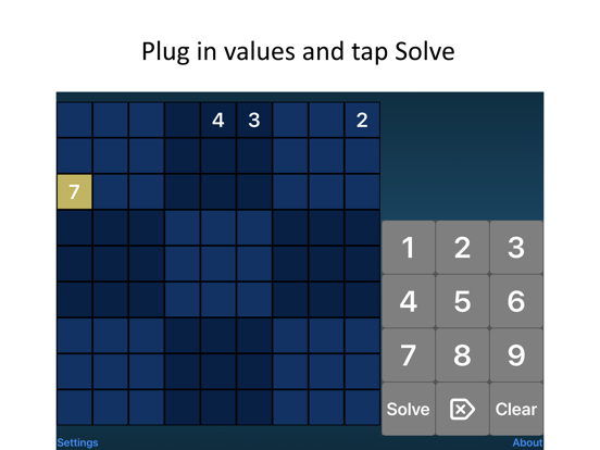 Screenshot #6 pour SA Sudoku Solver