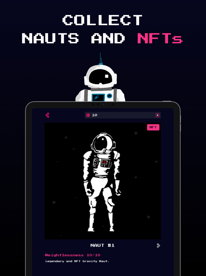 Gravity Nauts NFT Logic Game