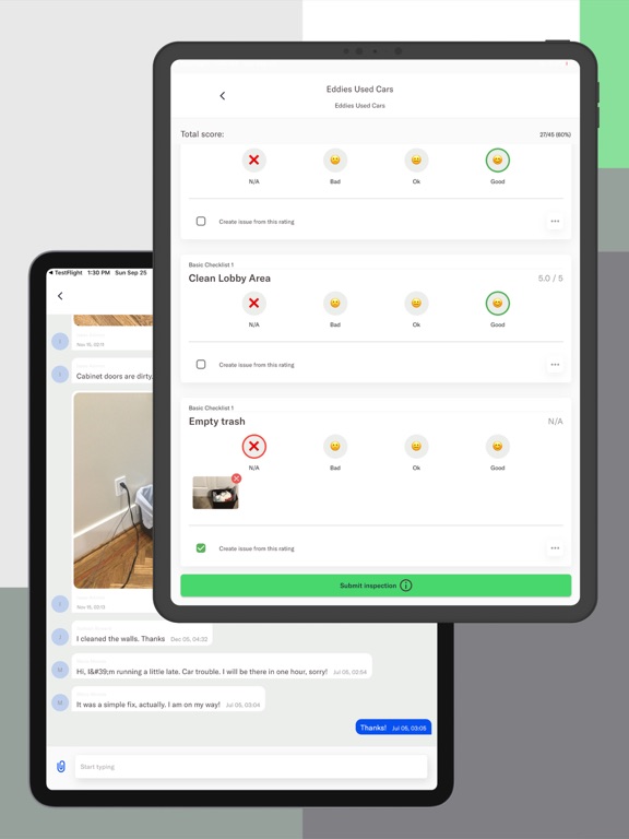 Clean Smarts iPad screenshot 3 - Productivity app