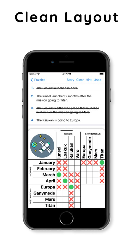 Logic Grid Puzzles screenshot 3