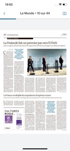 Journal Le Monde screenshot #2 for iPhone