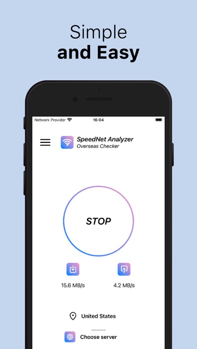 Screenshot #2 pour SpeedNet Analyzer