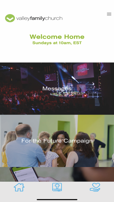 Valley Family Church Screenshot