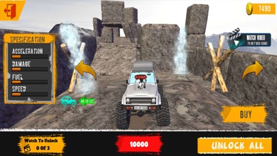 Offroad Jeep Driving Car Games Screenshot