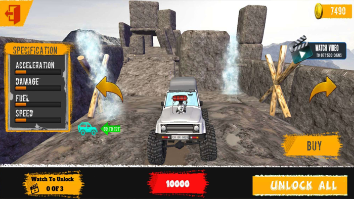 Offroad Jeep Driving Car Games