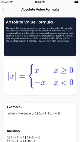 Game screenshot MathEquation-Formulas in Math apk