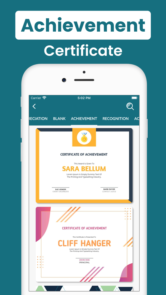 #6. Certificate Maker, eCard Maker (iOS) 由: Bhavesh Gabani