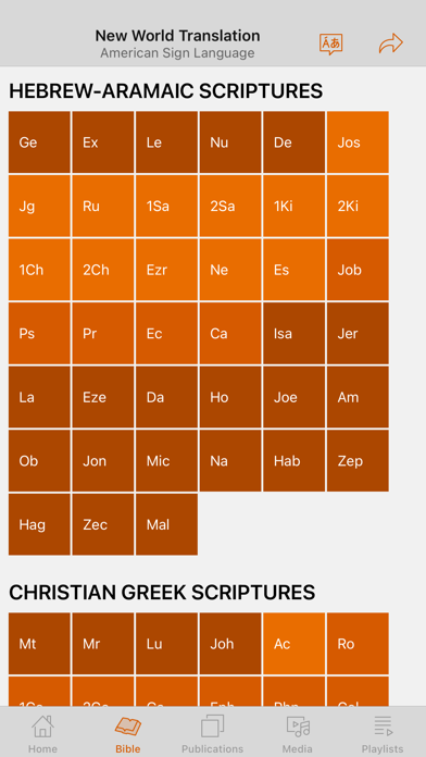 Screenshot #2 pour JW Library Sign Language