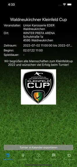 Game screenshot Kleinfeld Cup Waldneukirchen apk