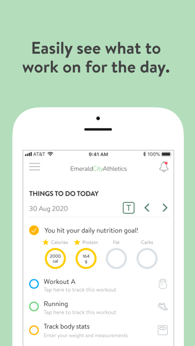 Emerald City Athletics Online Screenshot