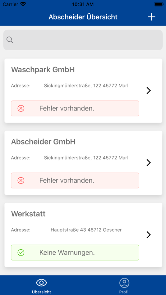 #1. Abscheider Solutions Mobile (iOS) 由: ITM Solutions GmbH