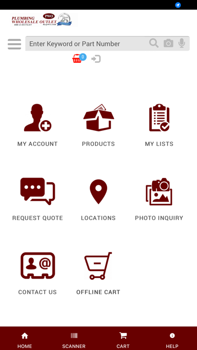 Plumbing Wholesale Outlet Screenshot