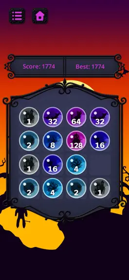 Game screenshot Halloween number merge mod apk