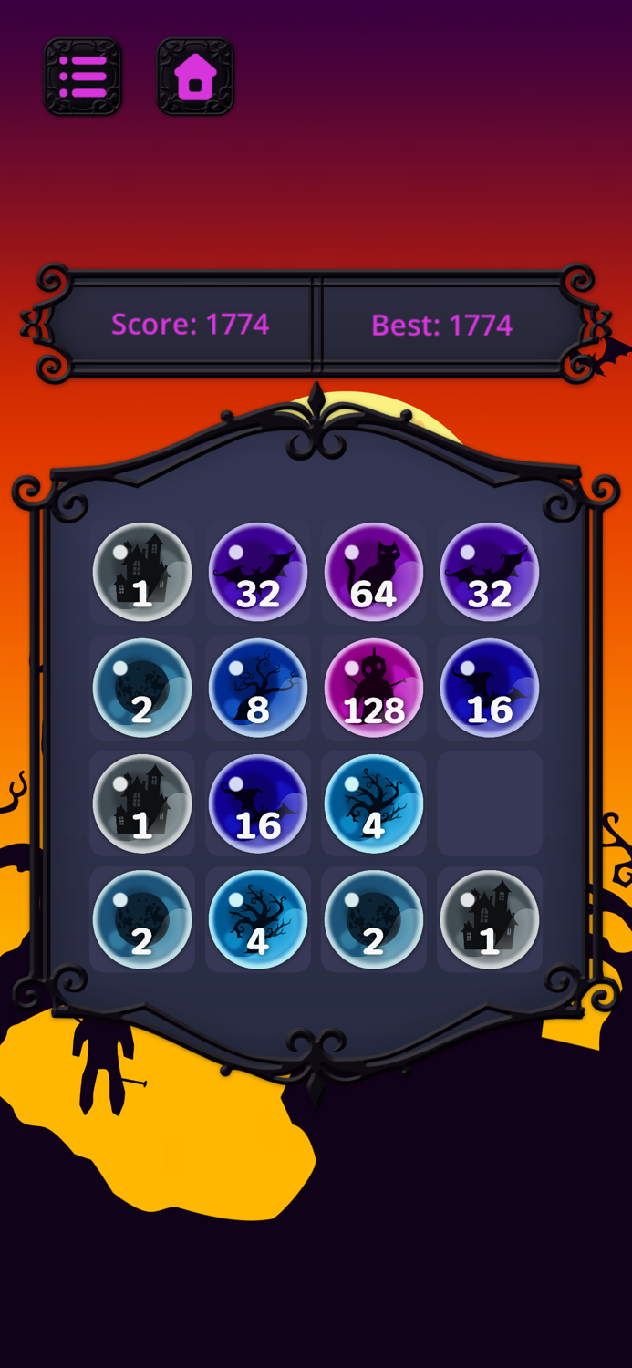 Halloween number merge