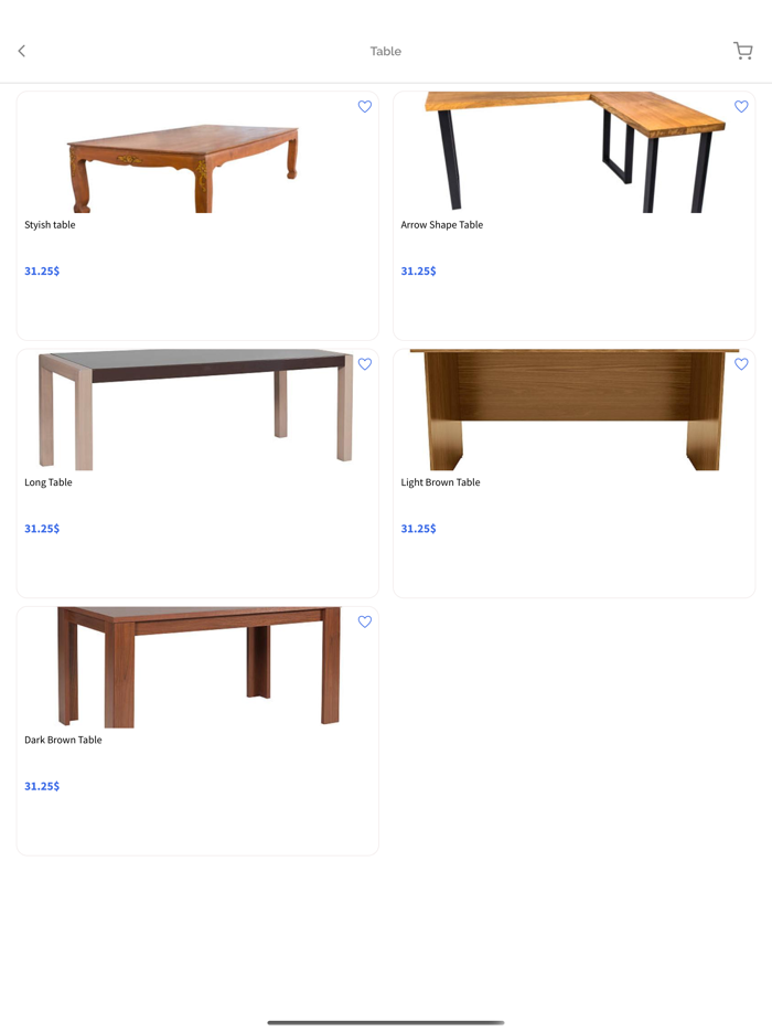 Online Furniture Store