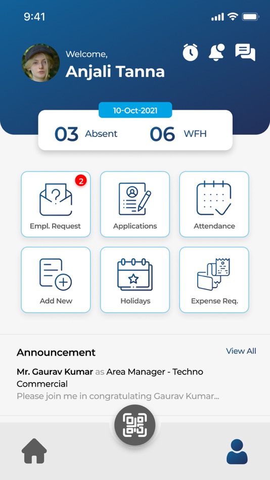#1. Auxano HRMS (iOS) 由: Rahim Ramzanali Makhani