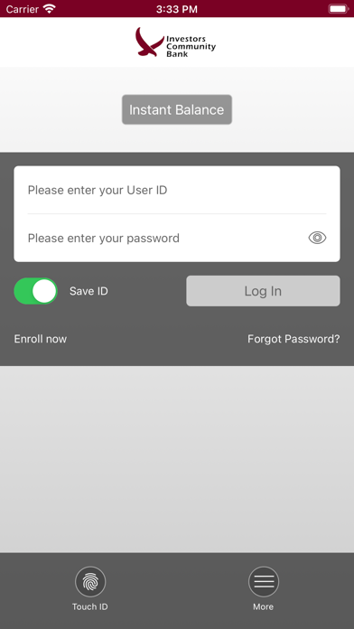 Investors Community Bank (MO) Screenshot