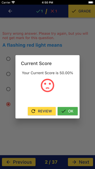 Arizona Basic Driving Test Screenshot