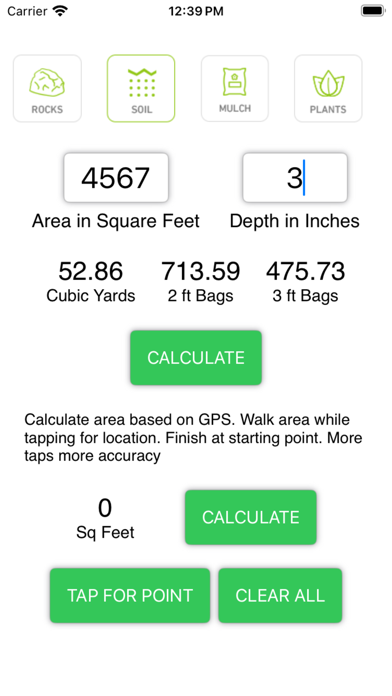 LandscapeCalc iPhone screenshot 1 - Productivity app
