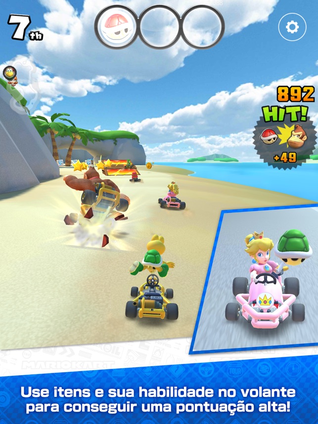 Apple revela que Mario Kart Tour é o jogo mais baixado de 2019 no