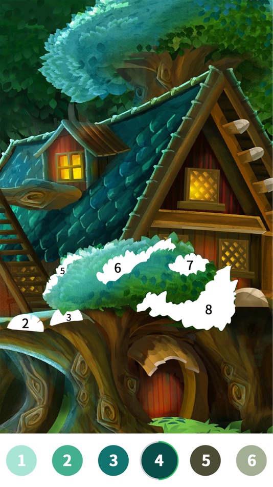 #4. Color Painting-Color By Number (iOS) 由: Yang Li