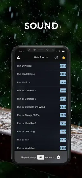 Game screenshot Rain Sounds for Sleeping Calm apk