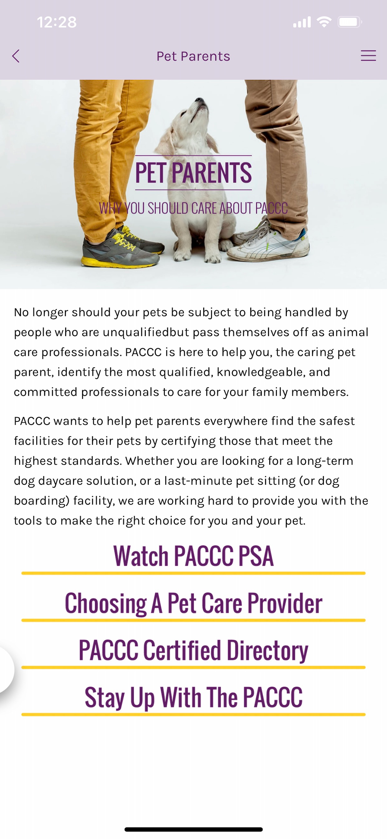 PACCC screenshot 3