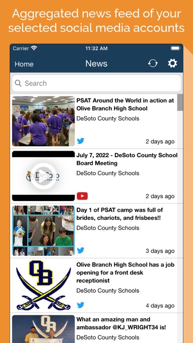 DeSoto County Schools Screenshot