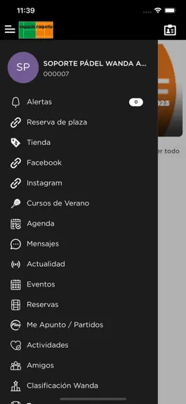 Game screenshot Espacio Raqueta Alcalá apk