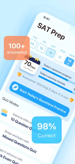 Game screenshot SAT Exam Prep 2023 apk