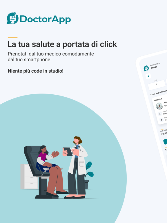 Screenshot #4 pour DoctorApp Paziente