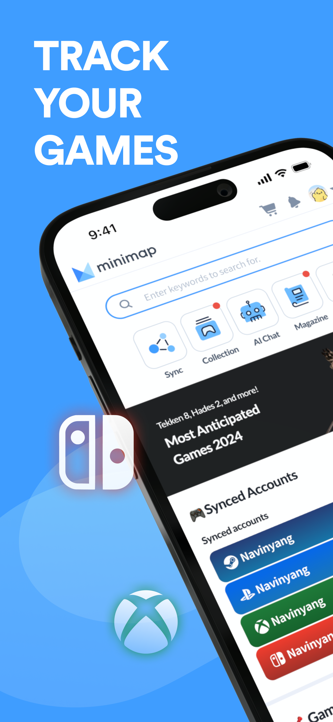 Minimap: Gamer Social Network