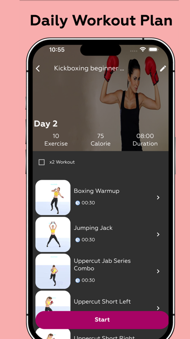 Female Kickboxing Self Defense Screenshot