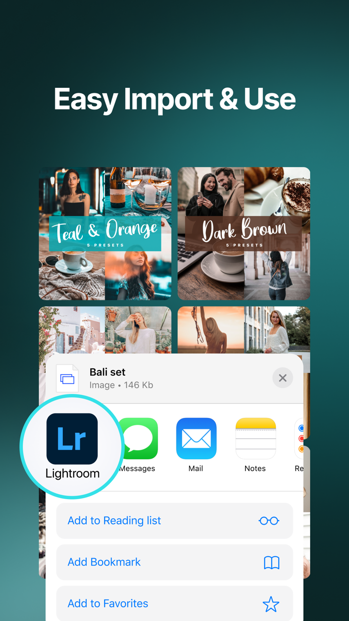 Lightroom Presets ‒ Light Box