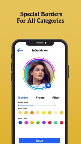 Game screenshot InDp Maker - Profile Border apk
