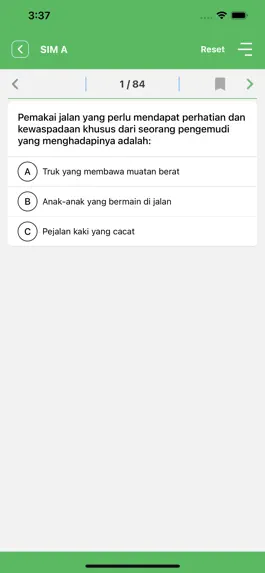 Game screenshot Soal Ujian teori SIM apk