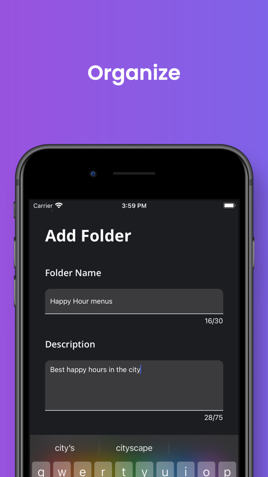 #3. QuickR - QR Code Wallet (iOS) Podle: Daniel Hernandez Sanchez