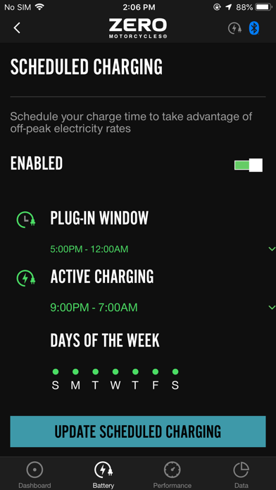 Zero Motorcycles NextGen Screenshot