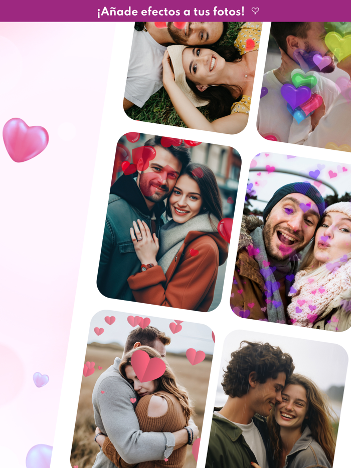 Cornici e carte con amore