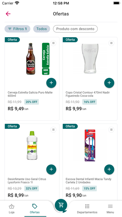 Supermercados Negreiros Screenshot