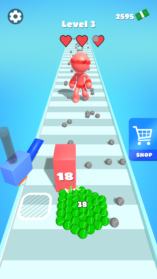 #7. Balls Throw! (iOS) 由: Ahmet Ikbal Adlig